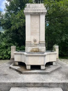 Mozartbrunnen in Bad Gastein